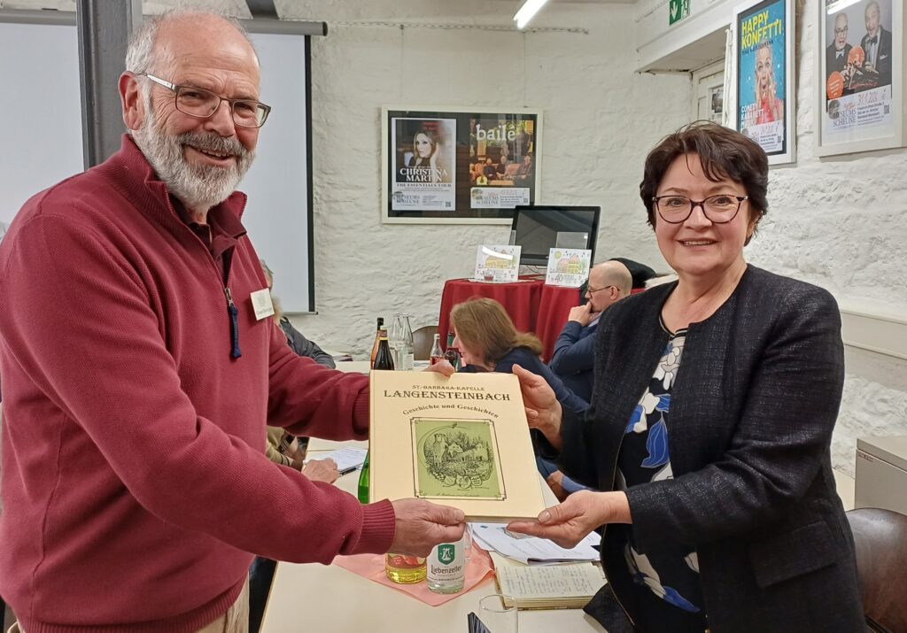 2026-03-20-Netzwerktreffen-Heimatverein-02 Netzwerktreffen in Ittersbach: Günter Denninger und Barbara Saebel (denkmalnetzBW),